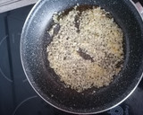 Foto del paso 2 de la receta: Espinacas con nata, bacon y portobello