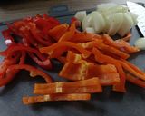 A picture of step 1 of Hairy Bikers All-In-One Spicy Pork and Rice.
