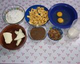 Foto del paso 1 de la receta: Muffins de nuez y plátano