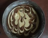 A picture of step 4 of Chocolate-Vanilla Marble Cake #authorsmarathon#.