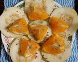 A picture of step 3 of Guava kinu salad.