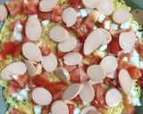 Hình bước làm 5 của món Pizza Mỳ Gói Bất Bại