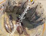 Foto del passaggio 2 della ricetta Raffinatezza del sapore di mare di orata e acciughe in un guscio di insalata km zero 🏡👩‍🍳❤️🦁