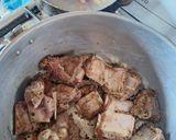 Foto del paso 1 de la receta: Sopa de costilla con lenteja y rabito🫰🤤
