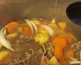 Hình bước làm 5 của món Bò hầm kiểu Nhật - lại là một thành công trong công cuộc vét tủ lạnh