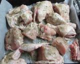 Foto del paso 2 de la receta Pollo al horno con macarrones en salsa