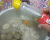 Foto langkah ke 6 dari resep Sup ayam bakso bening.