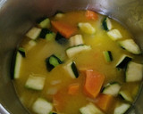Foto del paso 3 de la receta: Crema de calabacín y calabaza