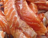 Foto langkah ke 1 dari resep Salmon Kani Mentai.