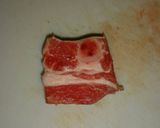 A picture of step 1 of Vietnamese style ribletes.
