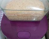 Foto langkah ke 5 dari resep Roti Gandum tanpa telur 1x proofing.