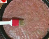 A picture of step 7 of Kibbeh bil Sanieh (Baked Kibbeh in a Tray).