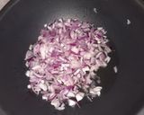 A picture of step 1 of Mutton Makhni.