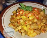 Foto langkah ke 7 dari resep Sambal Goreng Mercon Tempe Kentang 💕.