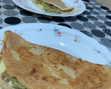 Foto del paso 4 de la receta: Tortita crepe de aguacate y jamón serrano