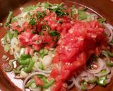 Foto del paso 15 de la receta: Cazuela de bonito rosado del estrecho, con fideos chinos