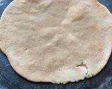 A picture of step 9 of Gajar-Aloo Paratha.