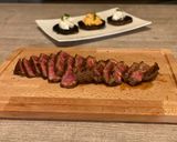 Φωτογραφία βήματος 6 της συνταγής Black Angus USDA Prime Striploin Steak, ψημένη rare