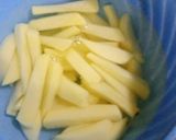 A picture of step 2 of French Fries Pakoray!.