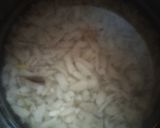 A picture of step 1 of Banana flower poha pakora.