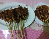Foto langkah ke 6 dari resep Sate bumbu kacang.