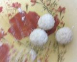 A picture of step 2 of Sabudana rasgulla.