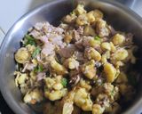 Foto del paso 2 de la receta: Espaguetis con langosta salteada y jamón pierna