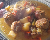 Foto del paso 11 de la receta: Albóndigas vegetarianas a la jardinera