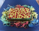 A picture of step 13 of Multicolor Cake.