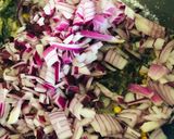 A picture of step 4 of Veg sabzi.