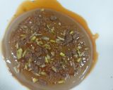 A picture of step 4 of Custard coffee caramel pudding.