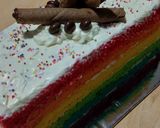Foto langkah ke 14 dari resep Rainbow cake.