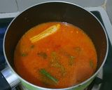 Foto langkah ke 3 dari resep Gulai Daun Singkong + Udang.