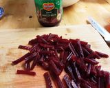 A picture of step 4 of Nan's Confetti Salad.
