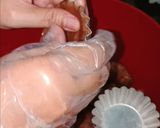 Foto langkah ke 5 dari resep Pie Coklat Matcha.