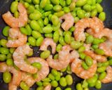 蝦仁毛豆炒蛋的食譜步驟5照片