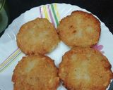A picture of step 7 of Aloo Tikki.