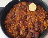 Foto del paso 6 de la receta: Fideos tostados con costillas de cerdo y garbanzos
