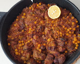 Foto del paso 6 de la receta: Fideos tostados con costillas de cerdo y garbanzos