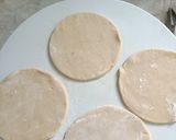 A picture of step 4 of Vrat ki poori.