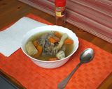 Csirkeaprólék leves - csirkelábból és farhátból recept fázis 8 fotója