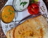 A picture of step 16 of Paneer Masala Dosa.