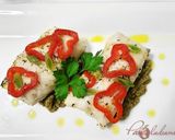 Foto del paso 6 de la receta: Lomos de merluza en “papillote” con paté de aceituna verde  'Apto para personas con diabetes'