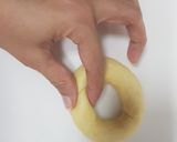 A picture of step 7 of Pretzels,Bagels and almond Buns with 1 dough.