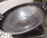 A picture of step 5 of Veg noodles.
