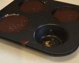 A picture of step 3 of 2 ingredients chocolate peanut butter cup.