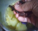 Foto langkah ke 2 dari resep Bola Bola Manisan Pepaya Muda Asam Jawa Bunga Telang.