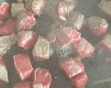 Foto del paso 2 de la receta Paella de ternera con pimientos y champiñones