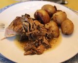 Une image de l'étape 9 de Pintadon Rôti en cocotte, sauce aux chanterelles.