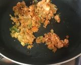 A picture of step 2 of Cocktail Veg Sheekh kebabs.